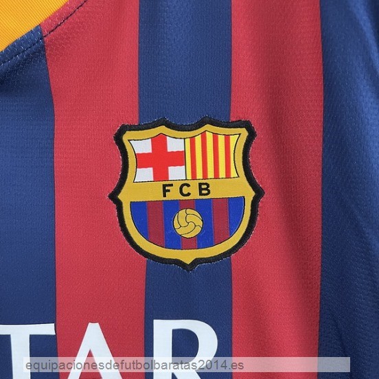 Nuevo 1ª Camiseta Barcelona Retro 2013 2014 Azul Rojo Baratas